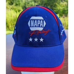 NAPA Racing Hat Intrepid Fallen Heroes Fund Cap Adjustable Strapback Blue Smooth